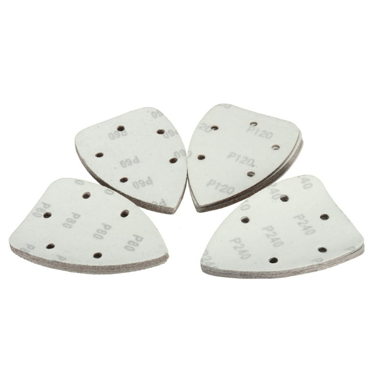 ROSENICE 40pcs Sanding Sheets Discs Mouse Sandpaper Sander Pad 14cm 40 80 120 240 Grit Mixed ROSENICE 40pcs Sanding Sheets Discs Mouse Sandpaper Sander Pad 14cm 40 80 120 240 Grit Mixed